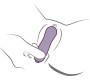 Rocks-Off ROCKS- OFF - GLOW GIRL VIBE DISCREET PURPLE G-SPOT VIBRATOR