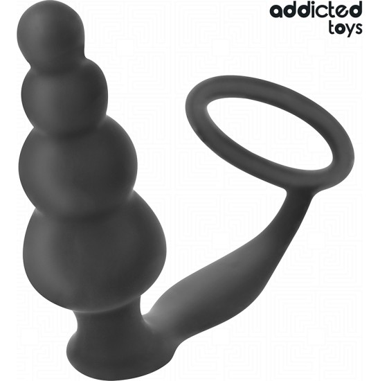 Addicted Toys ANAL PLUG WITH RING SILICONE MODEL 5