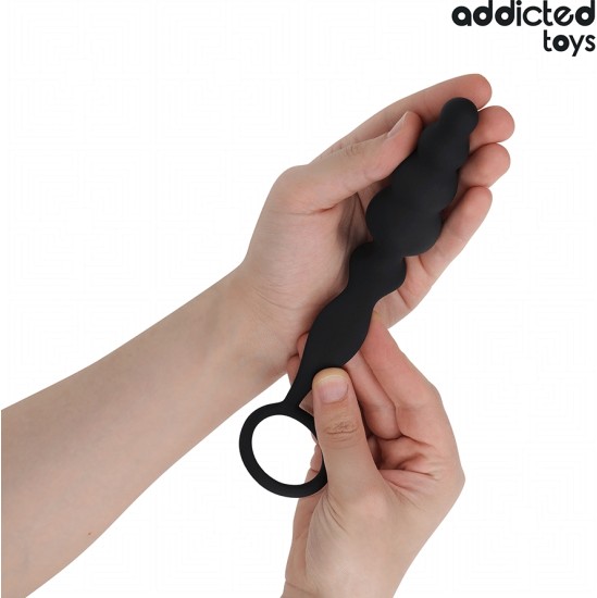 Addicted Toys ANAL PLUG WITH RING SILICONE MODEL 5