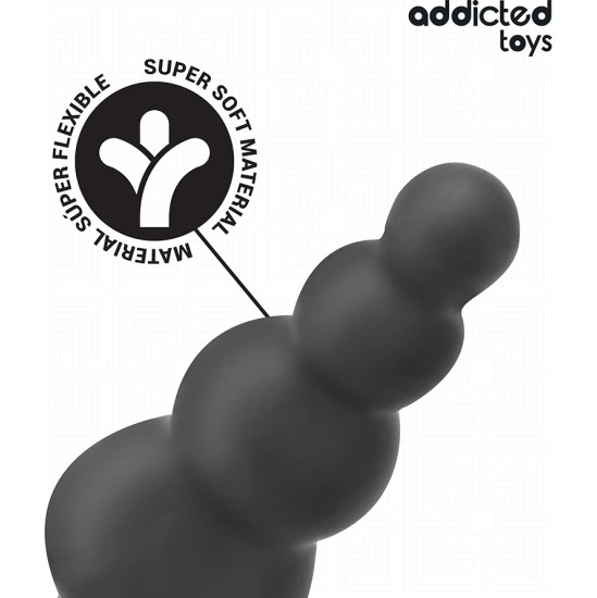 Addicted Toys ANAL PLUG WITH RING SILICONE MODEL 5