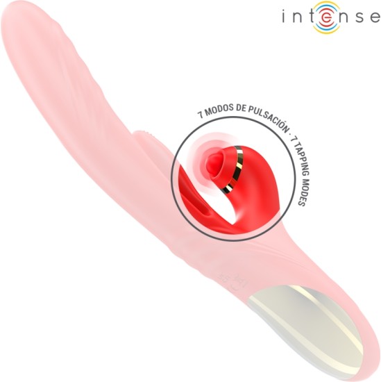 Intense Fun INTENSE - ROSALIA MULTIFUNCTION VIBRATOR 3 IN 1 RED