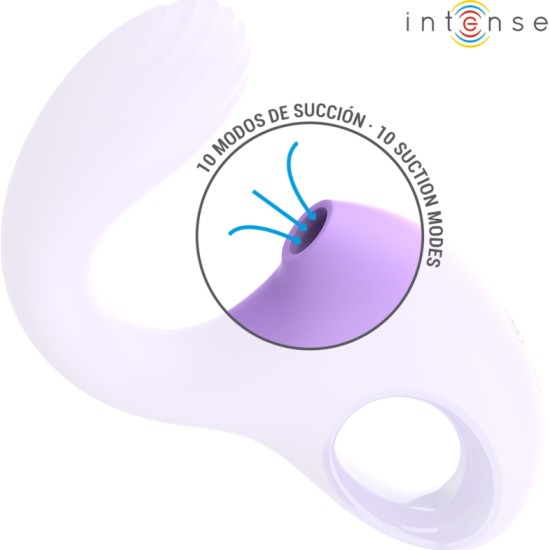 Intense Fun INTENSE - BAXTER VIBRATOR & STIMULATOR VIOLET