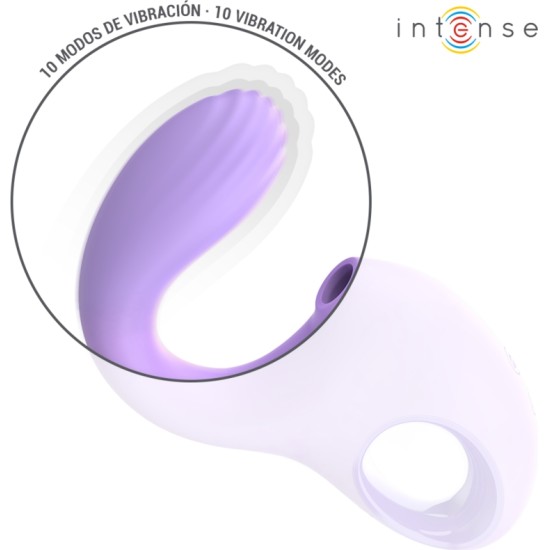 Intense Fun INTENSE - BAXTER VIBRATOR & STIMULATOR VIOLET