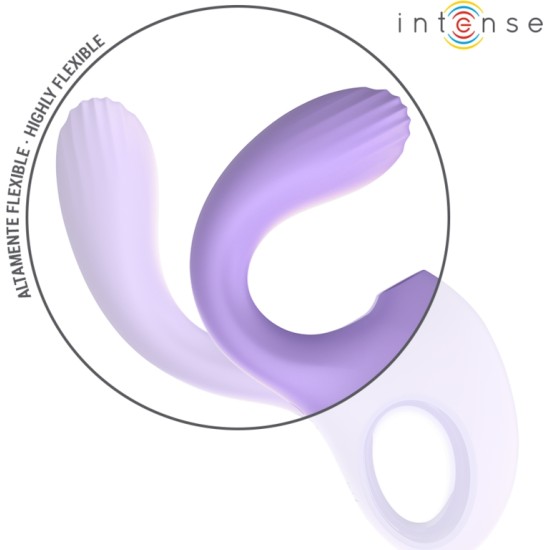 Intense Fun INTENSE - BAXTER VIBRATOR & STIMULATOR VIOLET