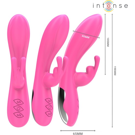 Intense Fun INTENSE - RANDALL RABBIT VIBRATOR 10 VIBRATIONS PINK