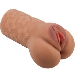 Crazy Bull - SCARLET VAGINA AND ANUS DESIGN WITH FLOWERS FLESH