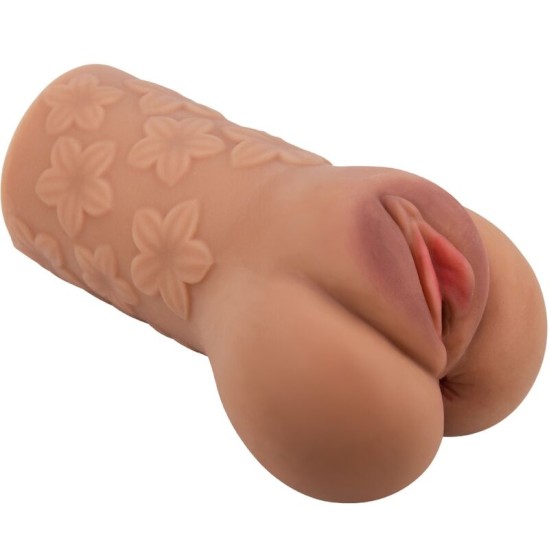 Crazy Bull SCARLET VAGINA AND ANUS DESIGN WITH FLOWERS FLESH