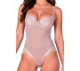 Passion Woman Teddies PASSION - ZOVEL BODY LIGHT GREY L/XL