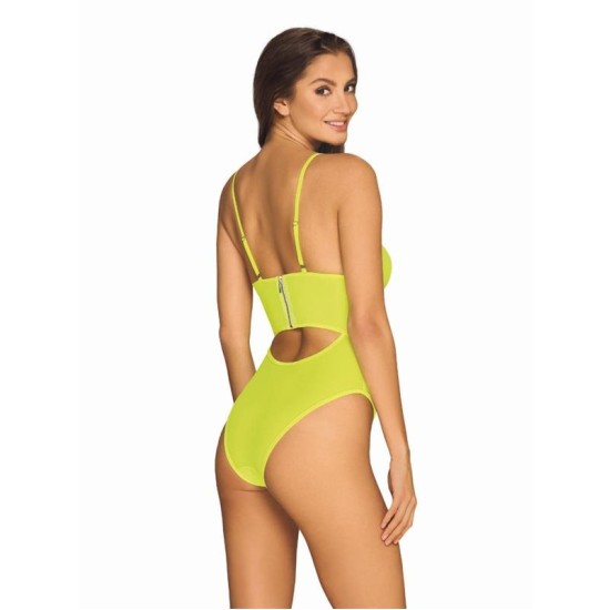 Obsessive Neonia Bodysuit lukuga Neoonkollane