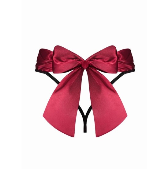 Obsessive Thong with Bow