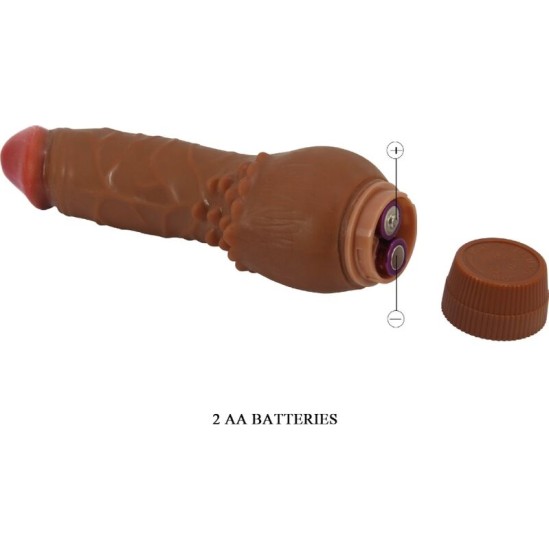 Baile BARBARA REALISTIC VIBRATOR 19.5 CM MULATTO