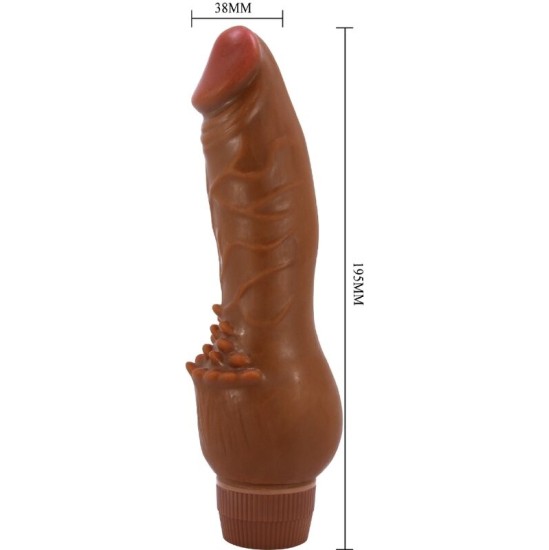 Baile BARBARA REALISTIC VIBRATOR 19.5 CM MULATTO