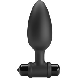 Pretty Love VIBRA BUTT PLUG 2 ANAL PLUG 10 VIBRATIONS BLACK