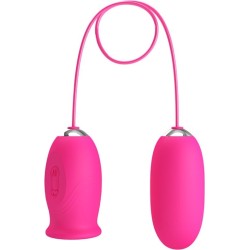 Pretty Love DAISY VIBRATING EGG + CLITORIS STIMULATING TONGUE PINK
