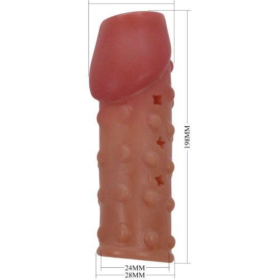 Pretty Love Male PRETTY LOVE - TIGHT AND VOLUMIZING PENIS SLEEVE NATURAL