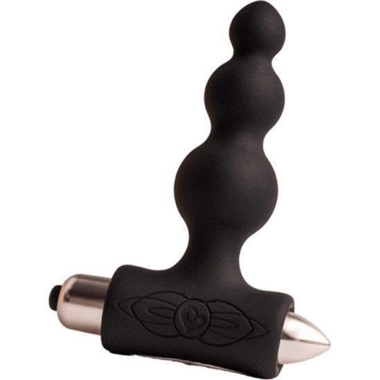 Rocks-Off ROCKS- OFF - PETITE SENSATIONS BUBBLES ANAL PLUG VIBRATOR BLACK