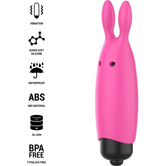 Intense Fun INTENSE - HOPPER PINK VIBRATING BULLET 8.3 X 2.4 CM