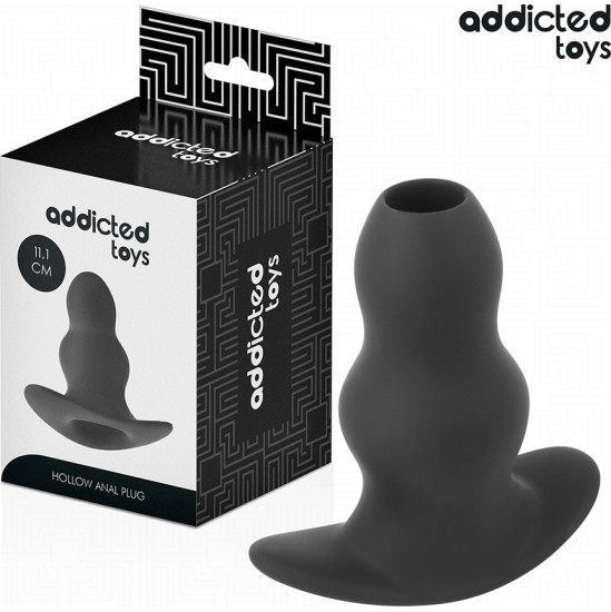 Addicted Toys HOLLOW ANAL PLUG SILICONE SIZE L 11.1 CM