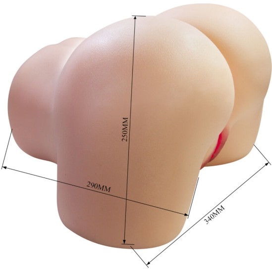 Crazy Bull JULIA REALISTIC FEMALE BUTT VAGINA AND ANAL 11 KG