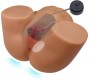 Crazy Bull GERIANN REALISTIC FEMALE BUTT VIBRATOR AND SUCKER WITH SOUND 5.5 KG