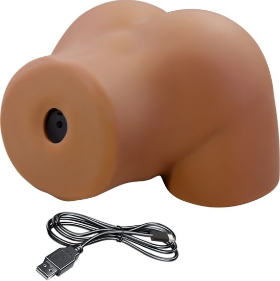 Crazy Bull GERIANN REALISTIC FEMALE BUTT VIBRATOR AND SUCKER WITH SOUND 5.5 KG