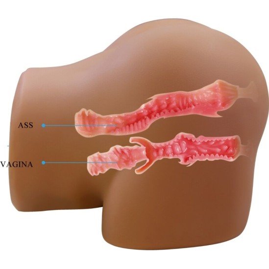 Crazy Bull GERIANN REALISTIC FEMALE BUTT VIBRATOR AND SUCKER WITH SOUND 5.5 KG