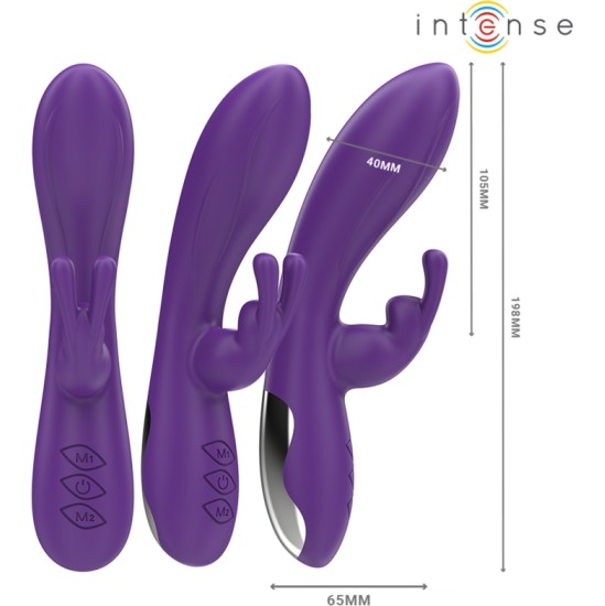 Intense Fun INTENSE - RANDALL RABBIT VIBRATOR 10 VIBRATIONS PURPLE