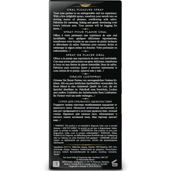 Shunga Aphrodisiacs SHUNGA - WAVES PLEASURE SPRAY ORAL SEDUCTIVE EXOTIC FRUITS 20 ML