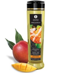 Shunga Oils SHUNGA - ORGANISKĀ MASĀŽAS EĻĻA MANGO 240 ML