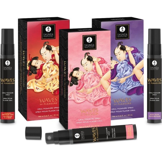 Shunga Aphrodisiacs SHUNGA - WAVES PLEASURE SPRAY ORAL SEDUCTIVE EXOTIC FRUITS 20 ML