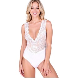Passion Woman Teddies PASSION - EVALIE BODY WHITE S/M