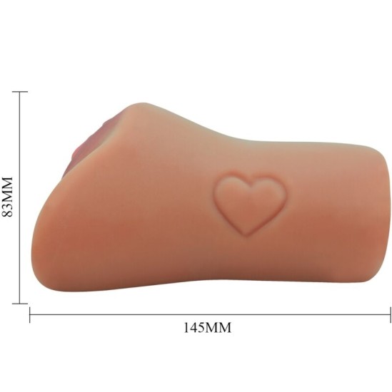 Crazy Bull - SCARLET VAGINA AND ANUS DESIGN WITH A HEART FLESH