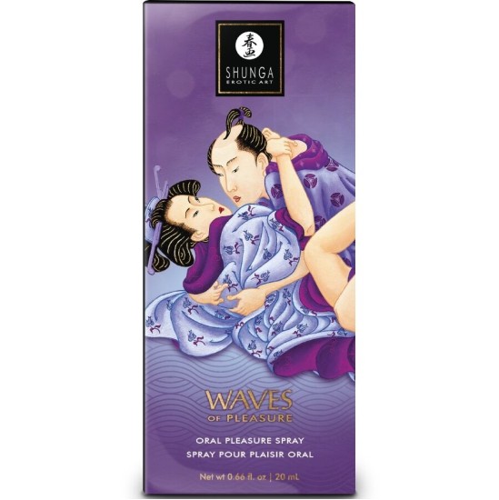 Shunga Aphrodisiacs SHUNGA - WAVES PLEASURE SPRAY ORAL SEDUCTIVE EXOTIC FRUITS 20 ML