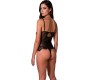 Passion Woman Teddies PASSION - ZOVEL BODY BLACK S/M