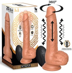 Centauro Octavius Dildo with Thrusting, 360? Waving and Vibrating 7.8 - 20 cm