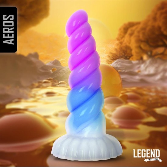 Legend Eros Liquid Silikona Dildo 21,5 cm