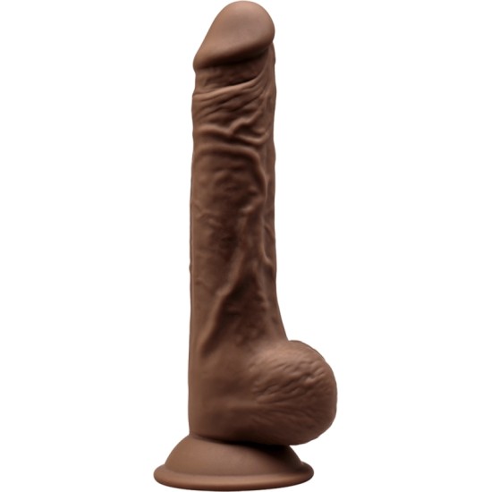 Silexd SILIKONA DILDO MODELIS 3 9'5 BRŪNA